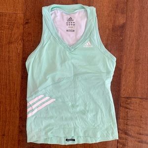 NWOT Adidas Climacool Clima365 mint green workout tank top S Small